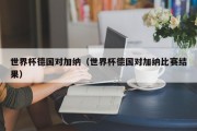 世界杯德国对加纳（世界杯德国对加纳比赛结果）